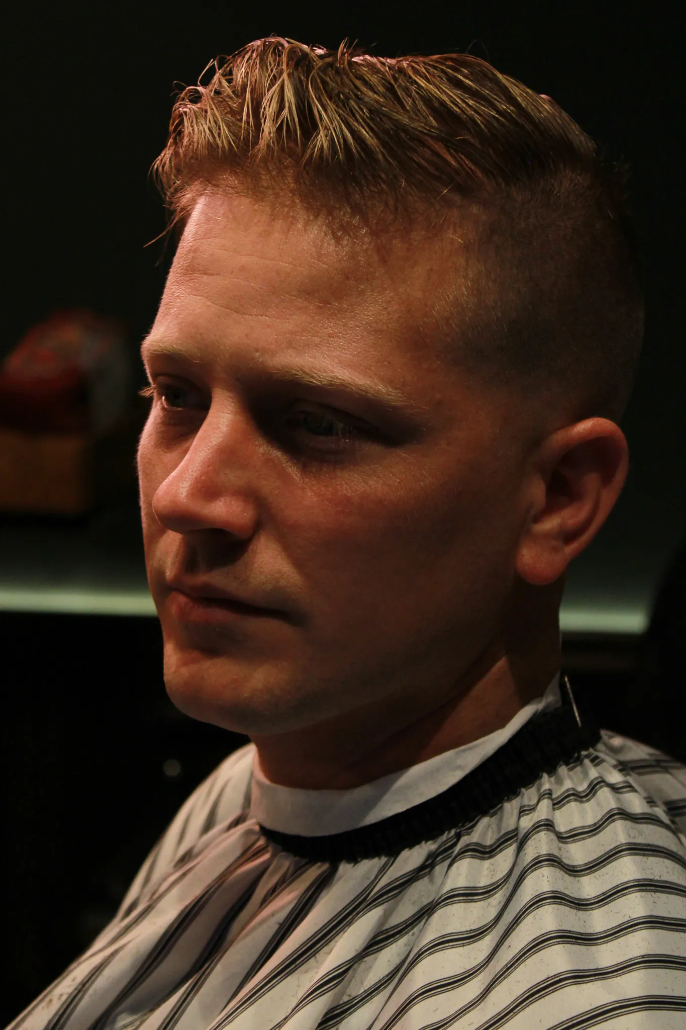 A fresh cut at Vintage Blade Barbershop, Bonita Springs